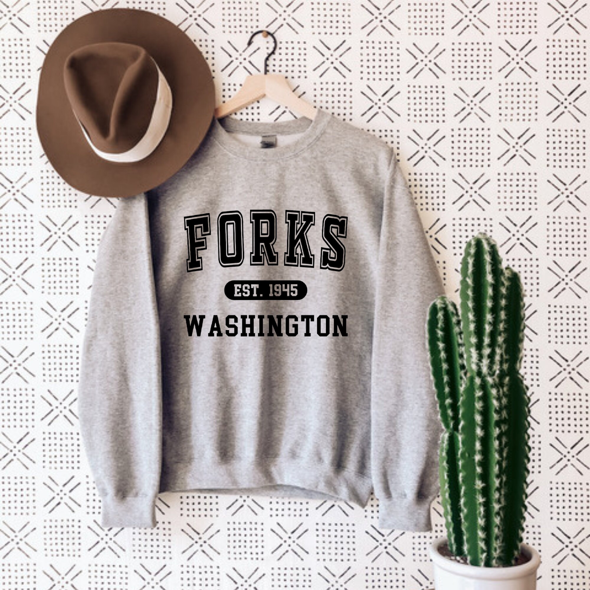 Twilight Sweatshirt Twilight Forks Sweatshirt Team Etsy