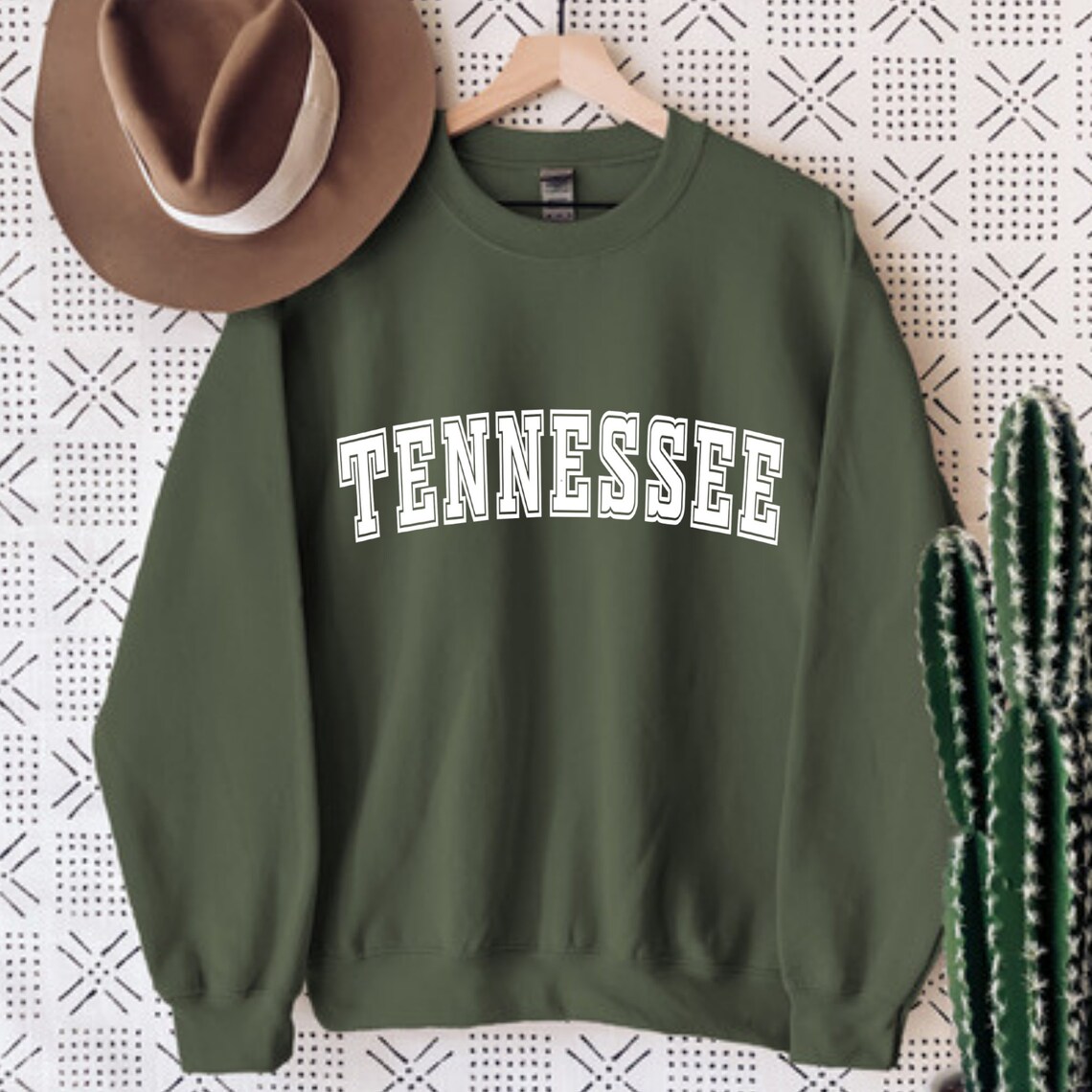 Tennessee Sweatshirt / State Sweatshirt / Tennessee Crewneck / Etsy