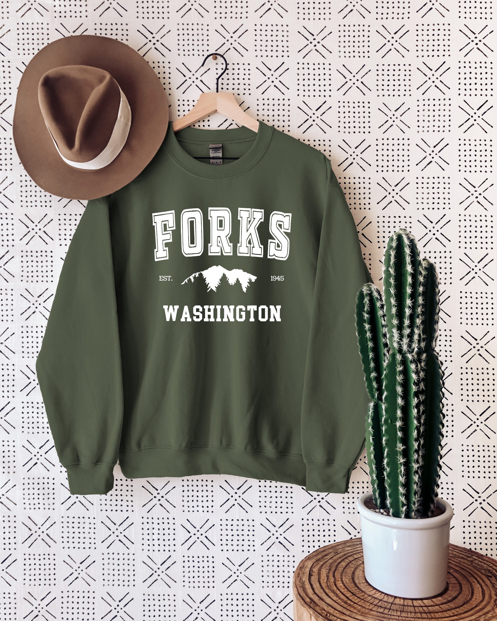 Twilight Sweatshirt Twilight Forks Sweatshirt Team Etsy