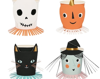 Vintage Halloween Cups