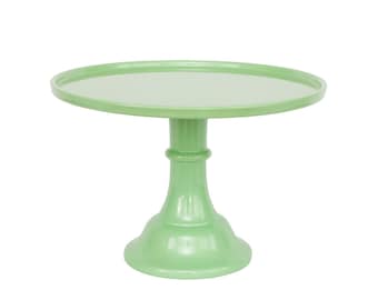 Sage Green Melamine Cake Stand | Wedding Cake Stand | Party Dessert Pedestal