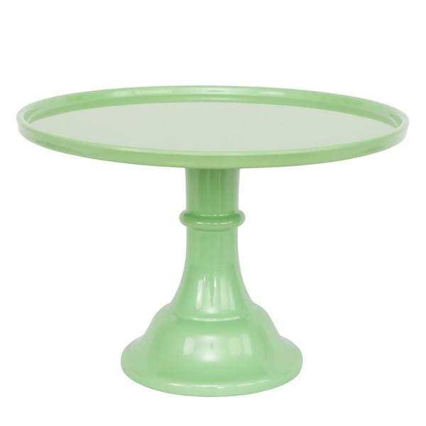 Sage Green Melamine Cake Stand | Wedding Cake Stand | Party Dessert Pedestal