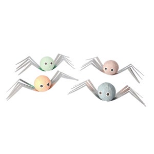 Pastel Halloween Spider Surprise Balls (set of 4)