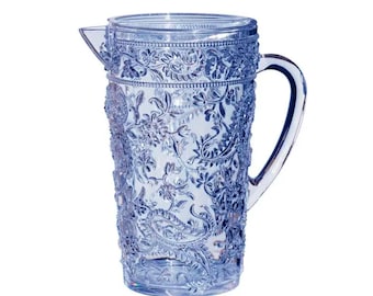 Blauwe bloemetje Kruik