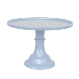 Wedgewood Blue Melamine Cake Stand | Baby Shower Cake Stand | Party Dessert Pedestal