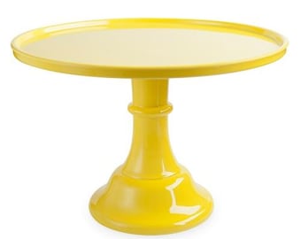 Yellow Melamine Cake Stand