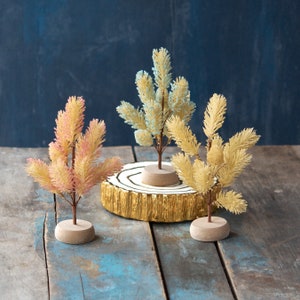 Vintage Twig Tree Set of 3