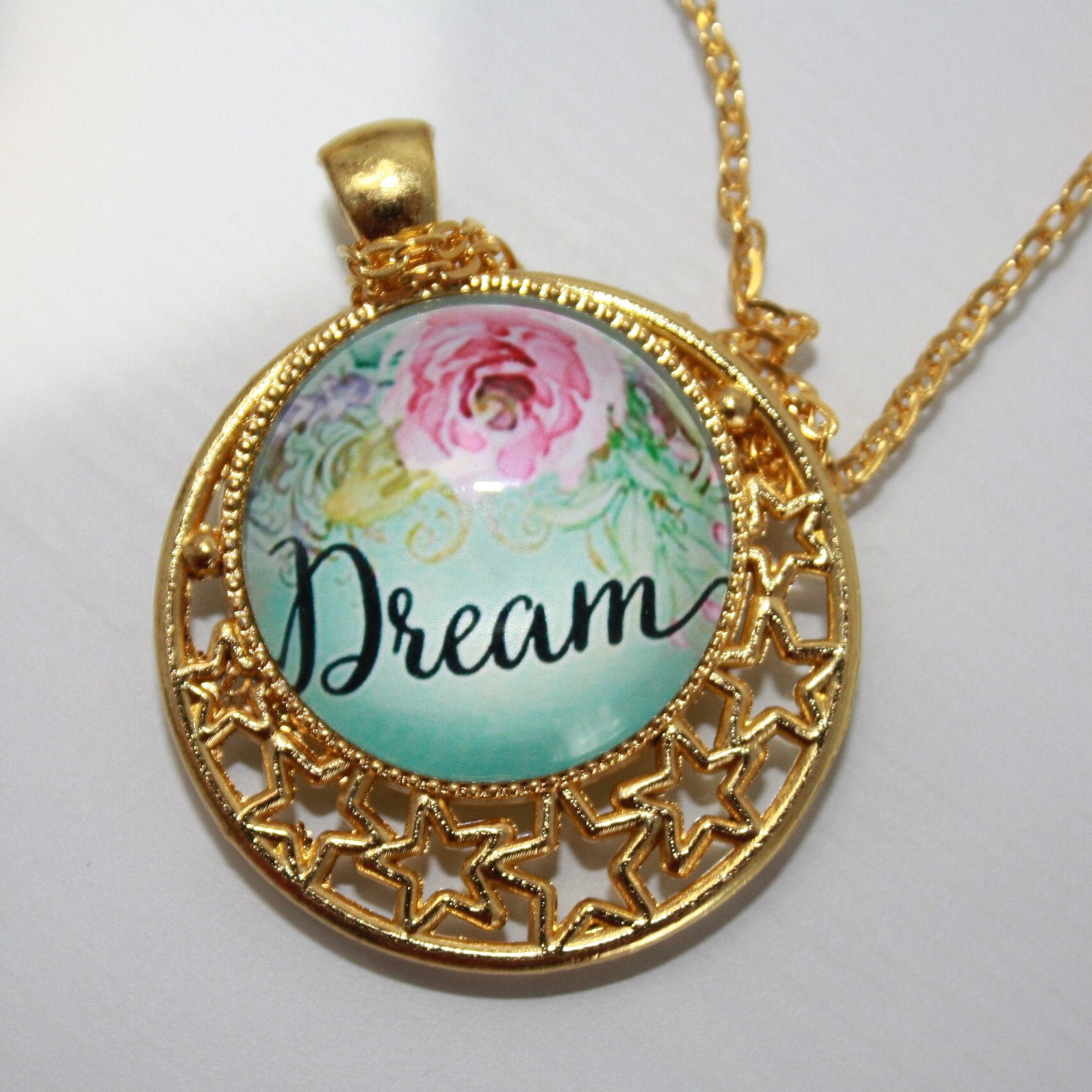 Dream Pendant Necklace Etsy