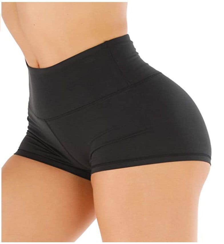 Asics Low Cut Womens Spandex Volleyball Shorts 2.5 Inseam BT752 FREE SHIP