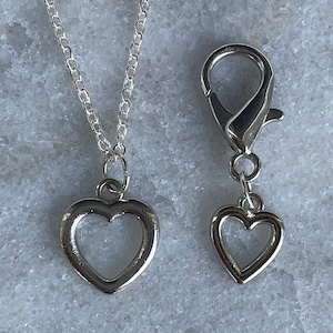 Matching dog and owner jewelry set, collar charm set, dog charm, matching pet, cat collar charm, pet charm