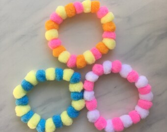 Pom Pom Dog Collar Etsy