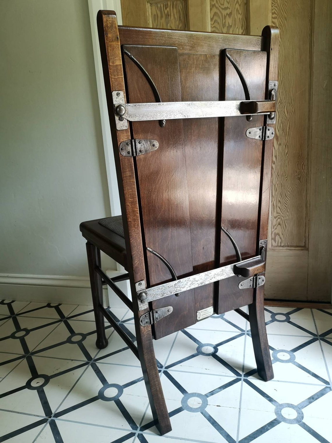Boutique Gentleman's Chair/trouser Press 1940s Cary Etsy