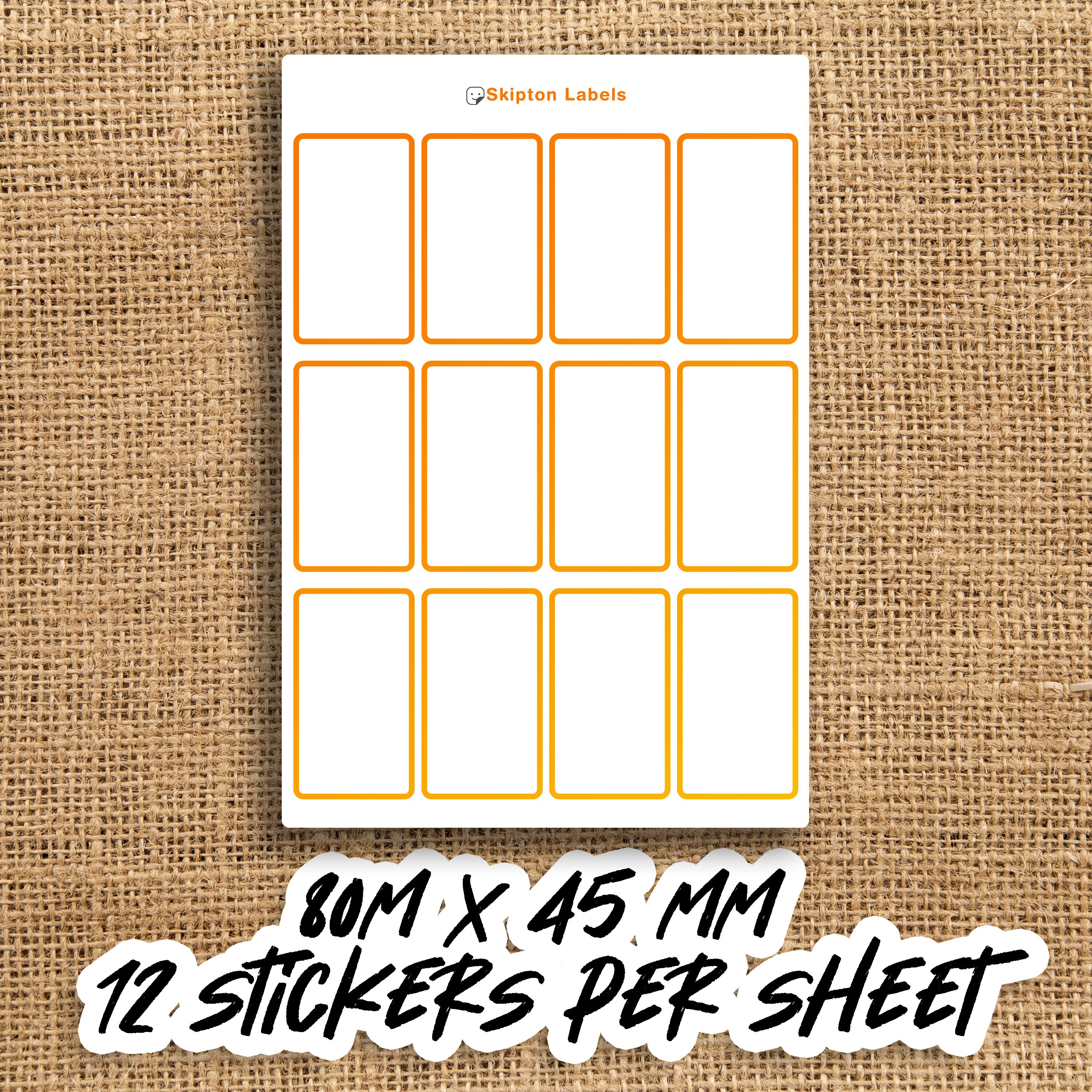 Custom Personalised Business Logo Rectangular Rectangle - Etsy UK