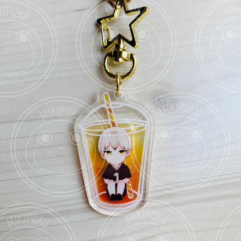 Haikyuu Soda Acrylic Keychains | Etsy