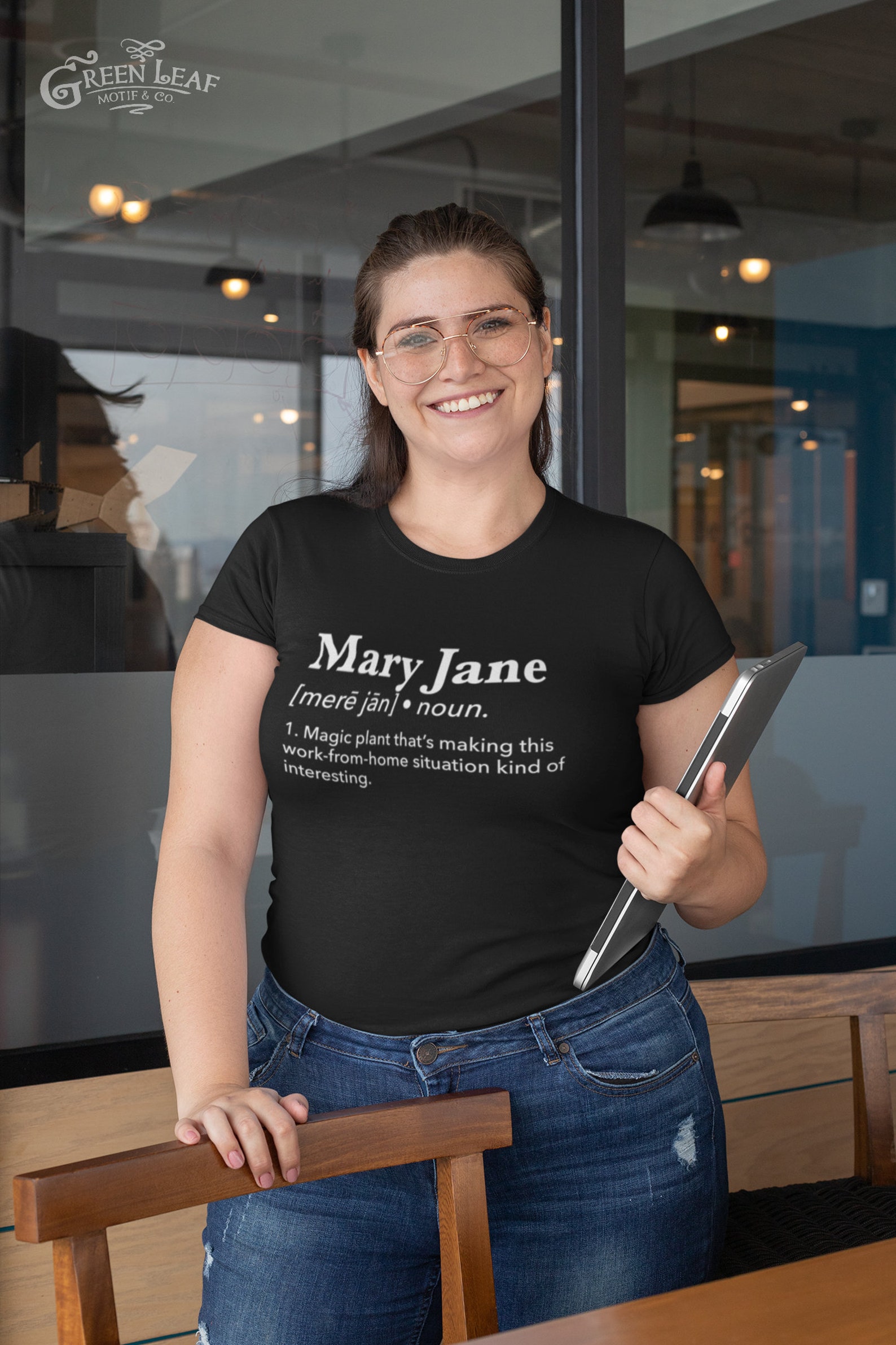 MARY JANE Definition Tshirt Funny Covid Tshirt Work From Etsy