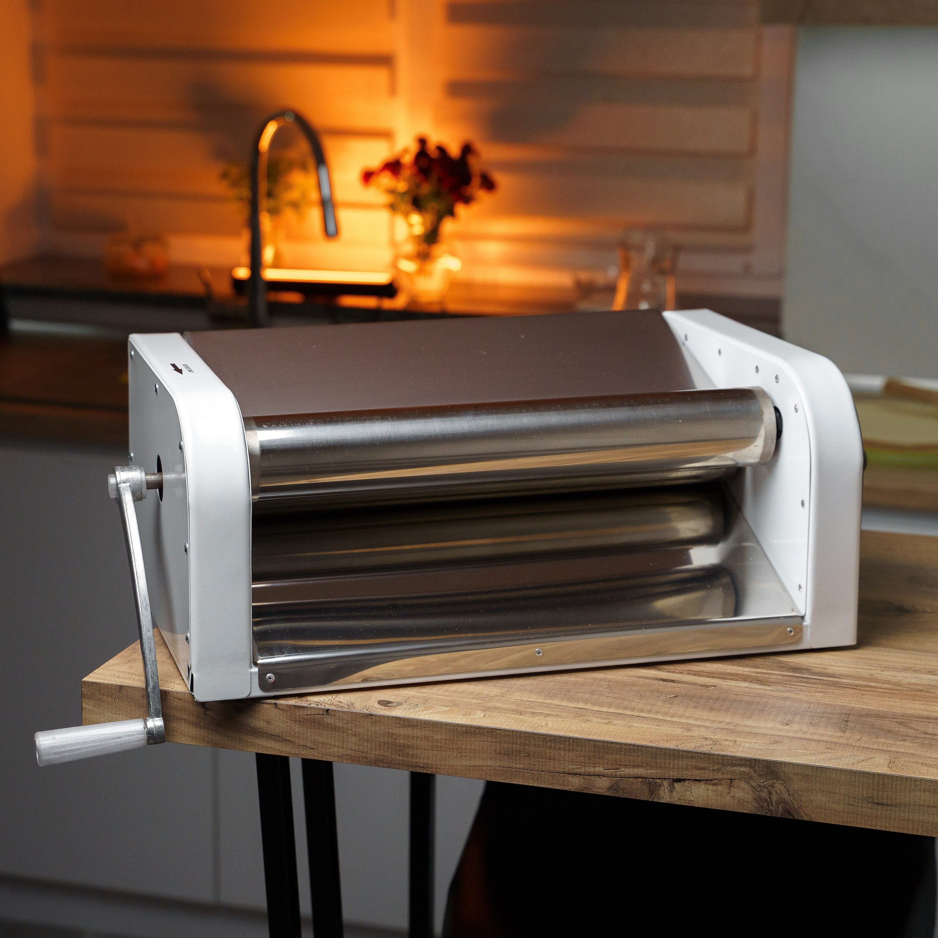 Electric Dough Sheeter Farina for Mini Bakery and Home – Farina Metal