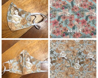 Floral Disney Princesses