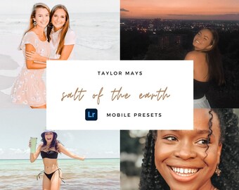 5 Lightroom Mobile Presets: Salt of the Earth Presets | Taylor Mays