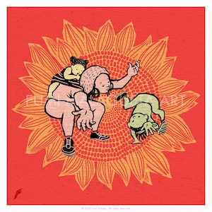 Family Capoeira print