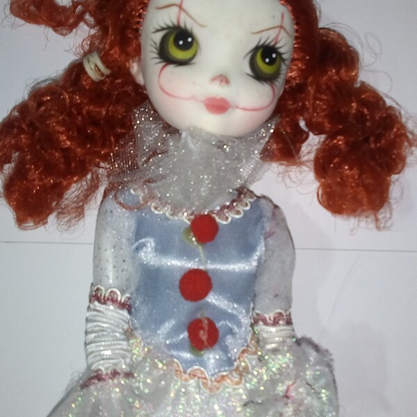 MONSTER HIGH CUSTOM Doll Mexican Bootleg It Pennywise Eso Real Cloth Free Shipping Envío Gratis