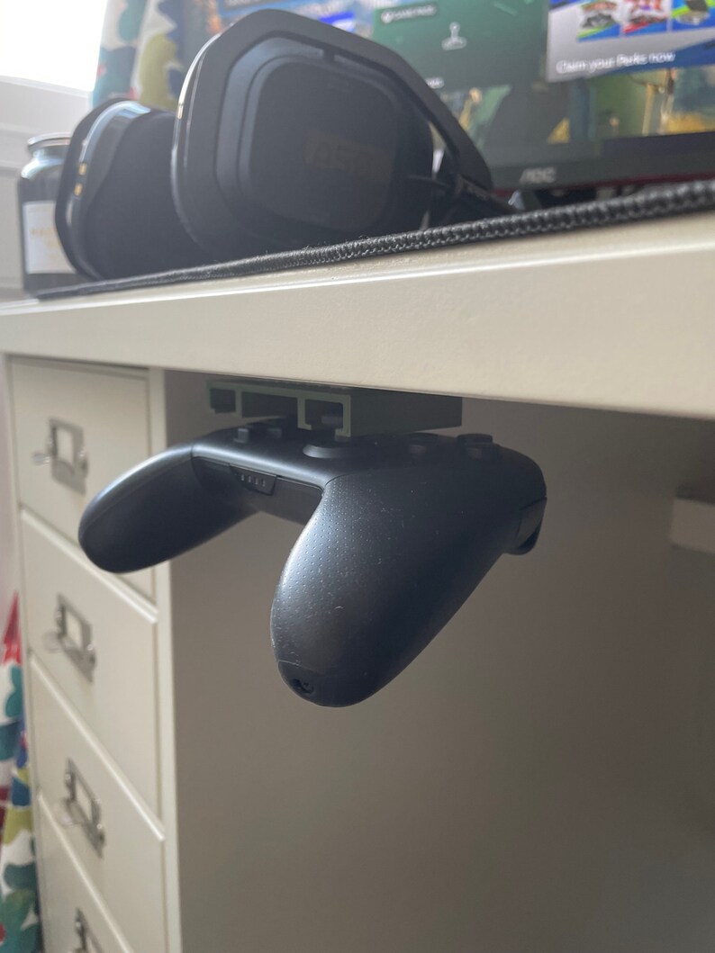 PS5/PS4 Xbox One & Switch Pro Under Desk Controller Mount Etsy Canada