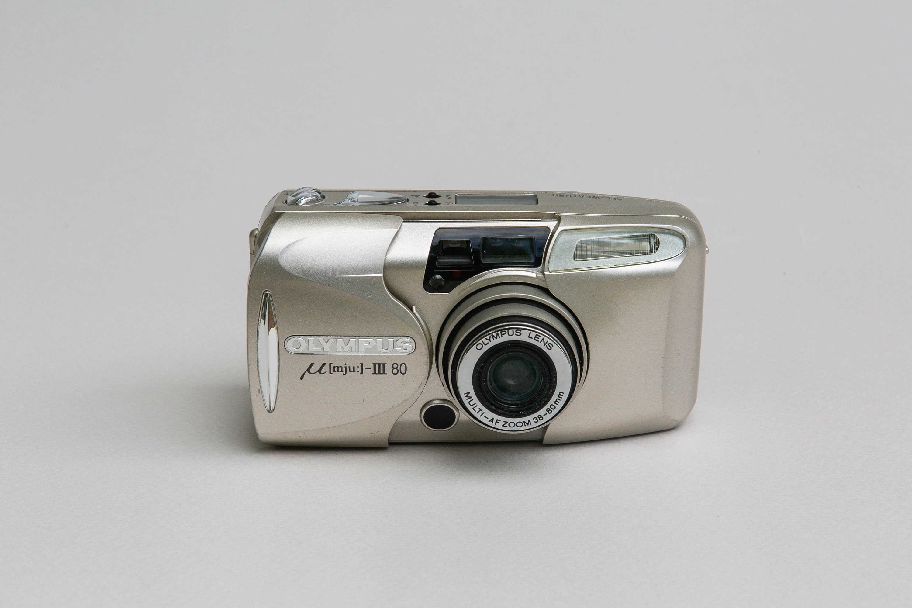 meerderheid Zelfrespect stapel Olympus Mju III Zoom 80 35mm Compact Film Camera - Etsy