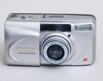 Olympus Superzoom 105G 35mm Point&Shoot Film Camera