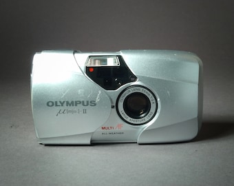 Olympus MJU II 2.8 Style Rare color 35mm Point and Shoot Film Camera