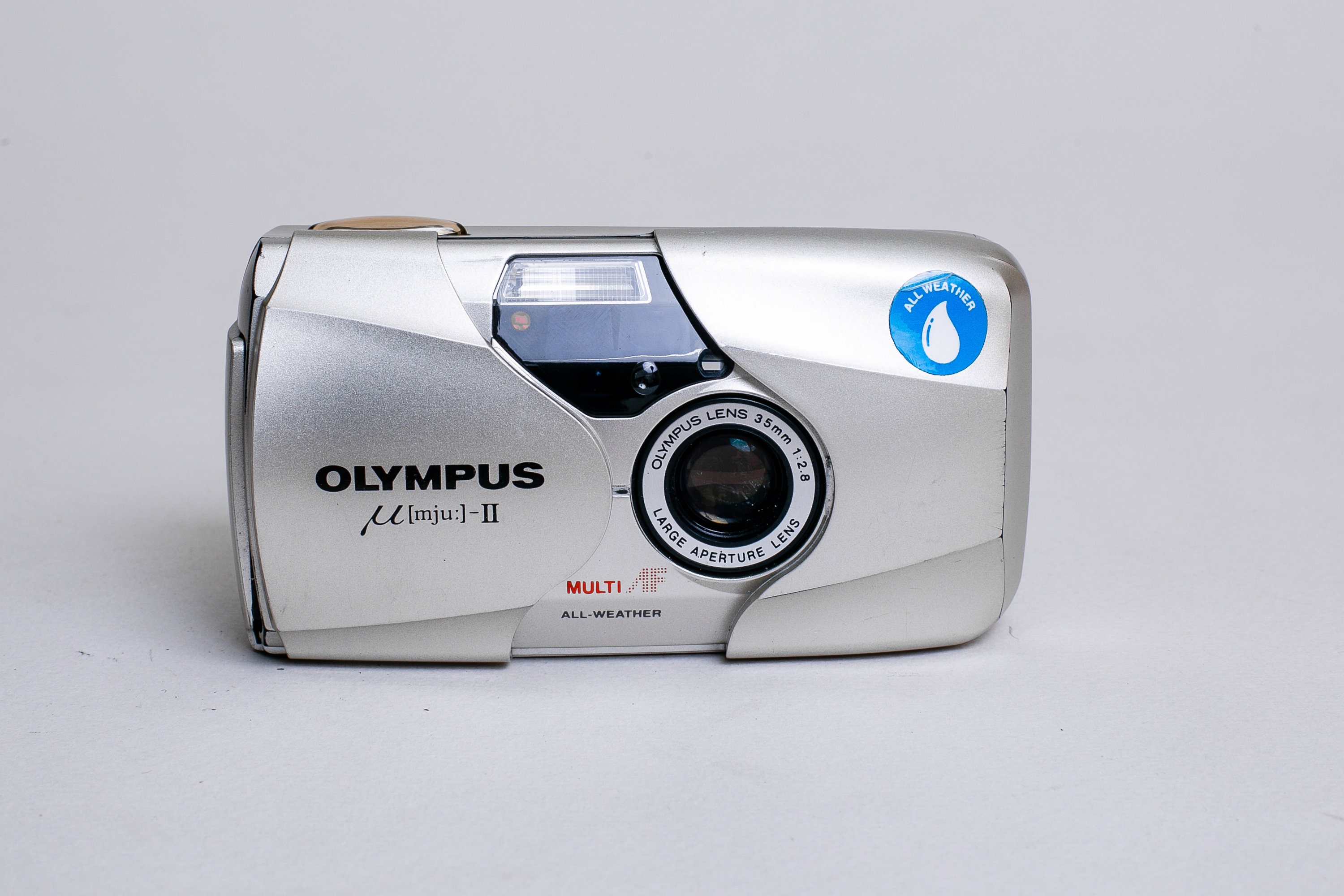 Hoofdkwartier genetisch Encommium Olympus MJU II 35mm 2.8 Film Vintage Camera - Etsy