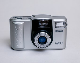 Vintage Konica Minolta Z-up 60 35mm Compact Film Camera