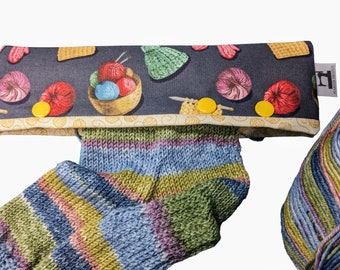 DPN confortable, porte-aiguille, garde-aiguille à tricoter, étui pour aiguille double pointe, cadeau d'anniversaire pour tricoteuse, pour cadeau maman, cadeau pour elle