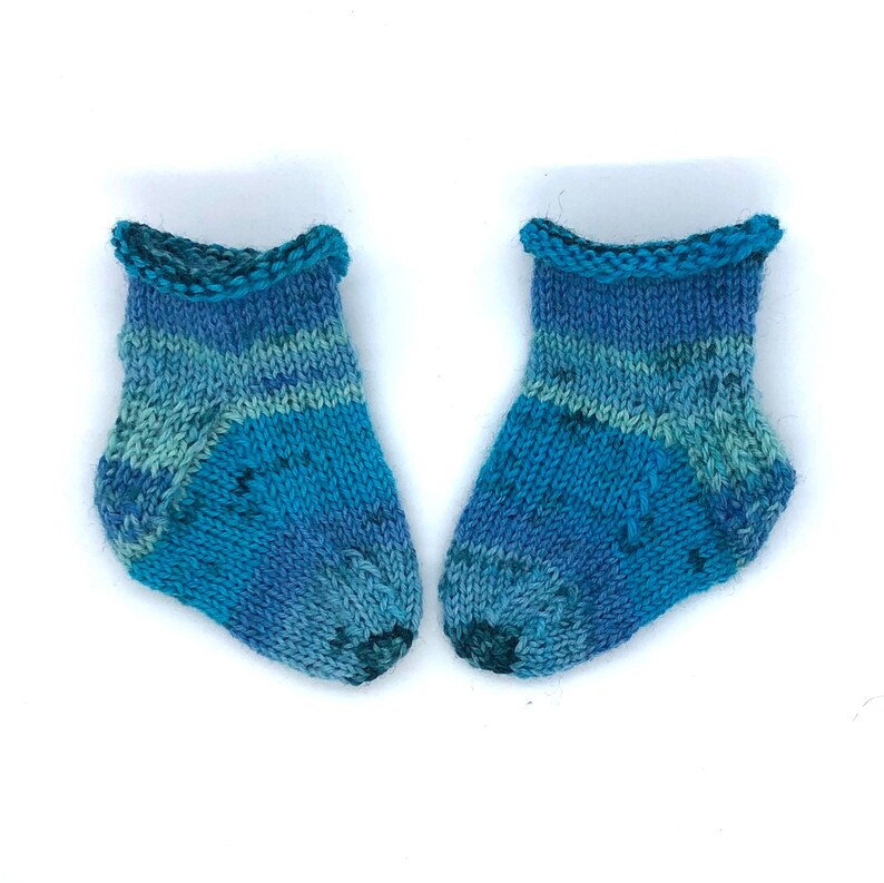 Baby Knit Socks, 0-3 months, ankle sock, Infant Sock, Baby Gift, Knit Baby Booties, Warm sock, Newborn gift, Shower gift, knit socks babies image 6