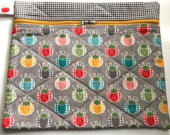 Sac à projets de couture, sac d'artisanat, sac Lori Holt à fermeture éclair, sac de rangement pour projets, cadeau de créateur, cadeau d'anniversaire pour créatrice, cadeau de Noël pour elle