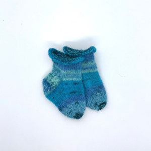 Baby Knit Socks, 0-3 months, ankle sock, Infant Sock, Baby Gift, Knit Baby Booties, Warm sock, Newborn gift, Shower gift, knit socks babies Bild 10