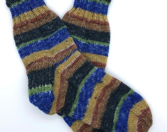 Chaussettes tricotées à la main pour femmes, chaussettes en laine pour femmes, chaussettes pour bottes, chaussettes confortables, cadeau pour maman, cadeau d'anniversaire pour soeur, cadeau de Noël pour meilleure amie