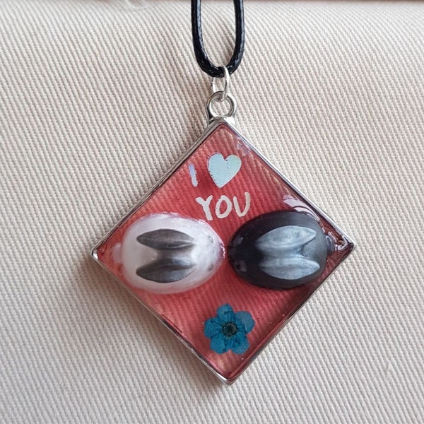 Pendentif I love you P-071