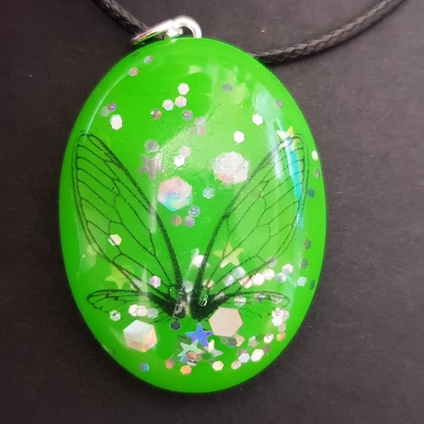 Pendentif ailes de fée