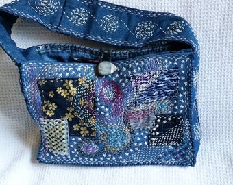 Japanese Vintage BORO Bag, Free Shipping - Etsy