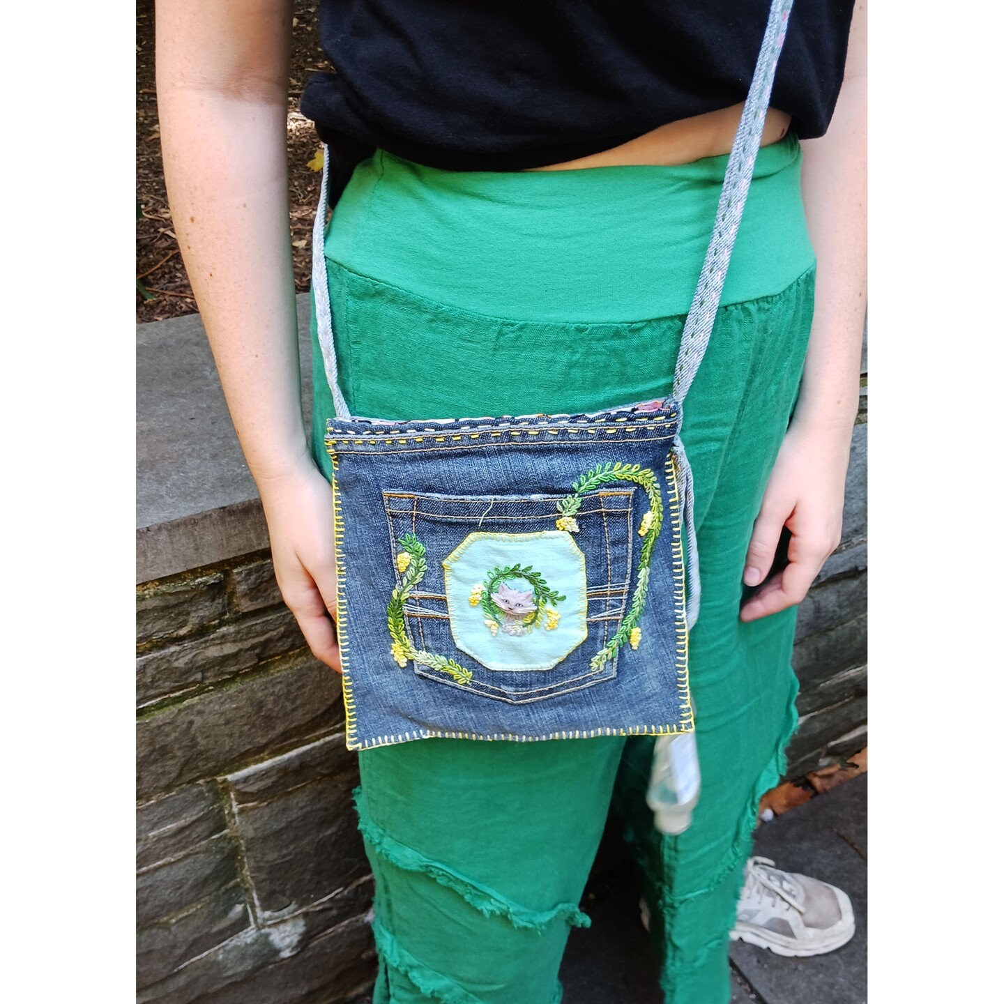 Custom-made, 100% Hand-embroidered, Meticulously Crafted Wearable