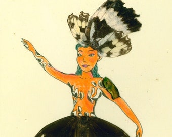 Carte Danseuse Etsy France Carte Danseuse Etsy France