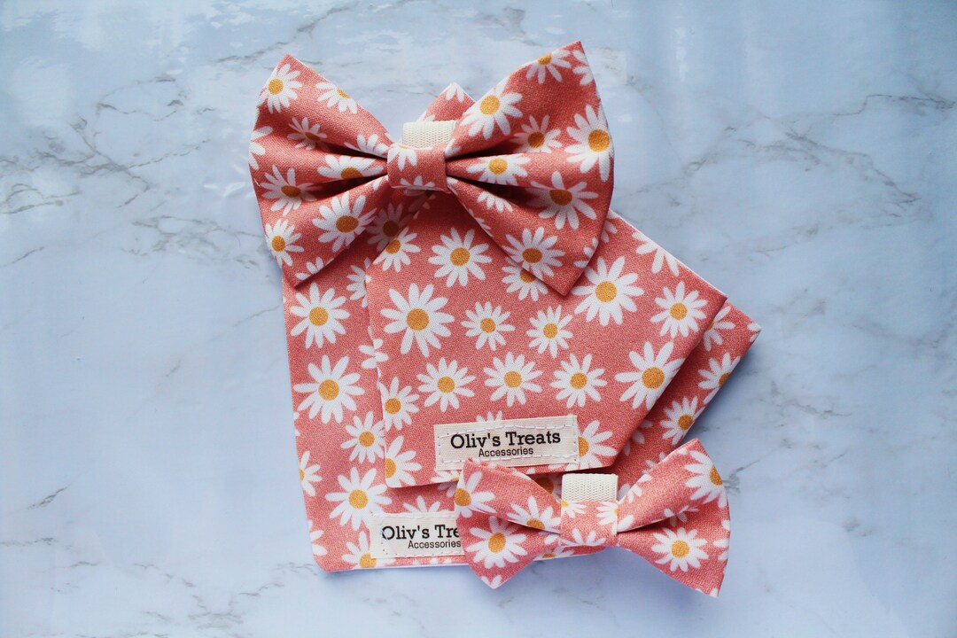 Over the Collar Bandanas Bow Ties Sailor Bows Scrunchies. Etsy UK