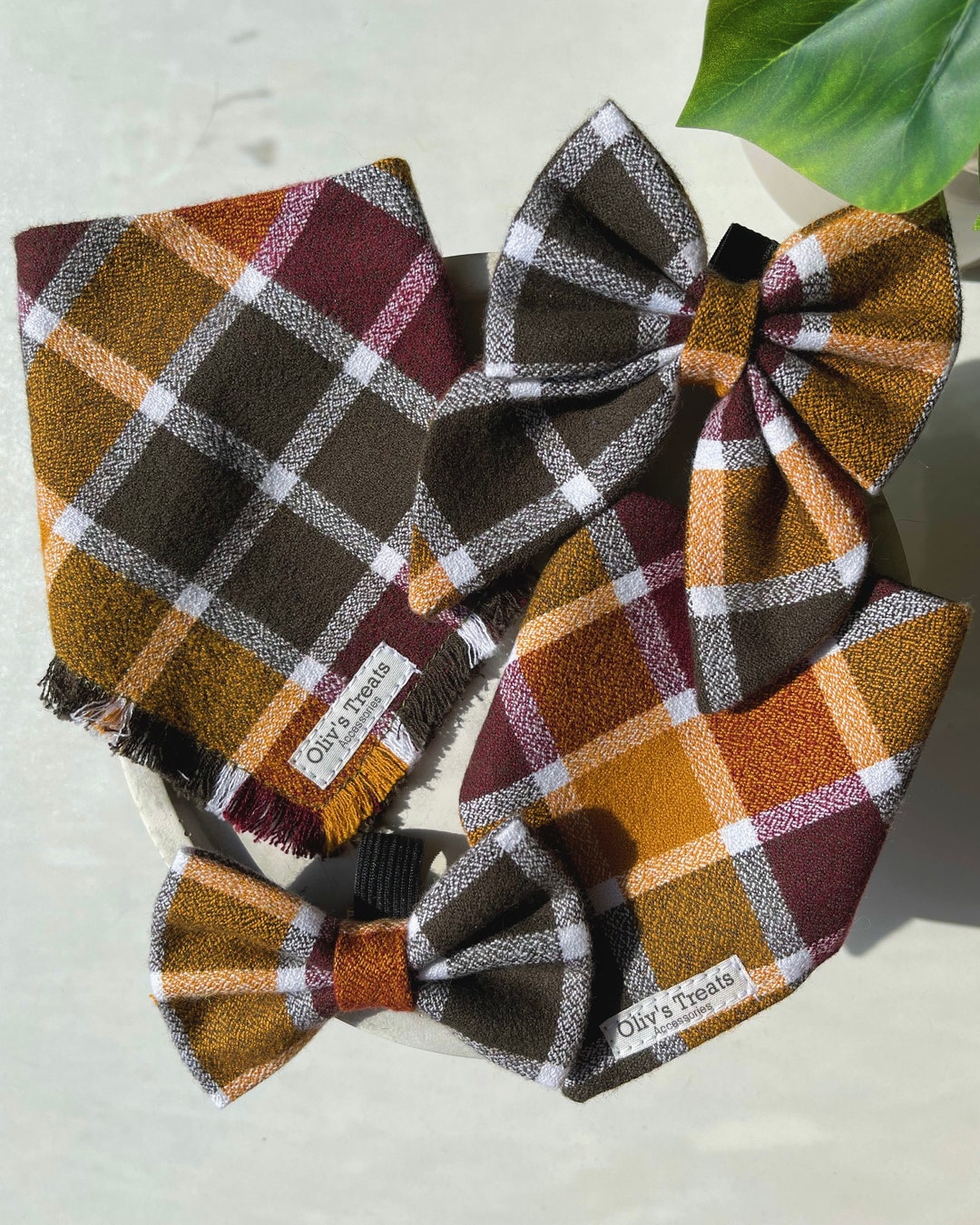 Bandanas sur le col nœuds papillons nœuds marins chouchous. Etsy France