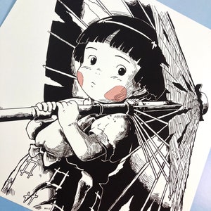 Grave of The Fireflies Poster Brightness Size 51*35cm | Ghibli Merch Store