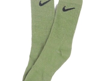 olive nike socks