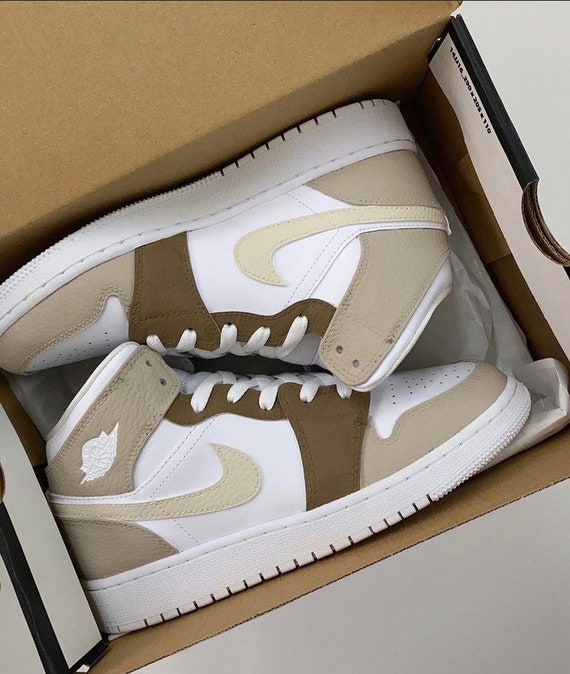 brown jordan 1's