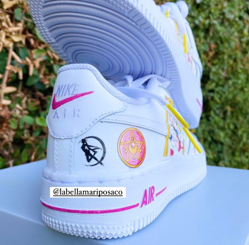 sailor moon custom air force 1