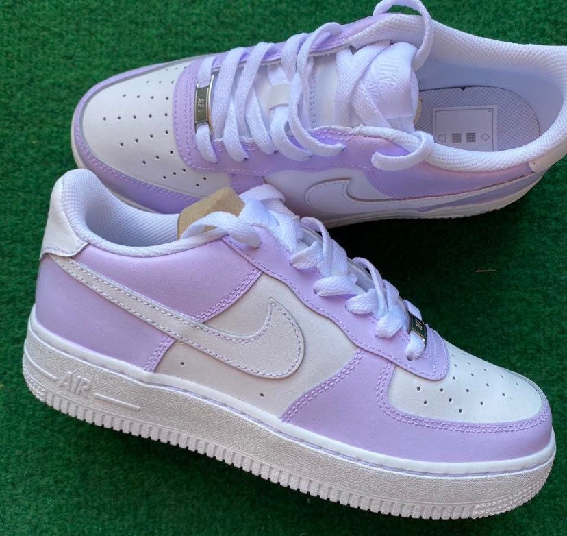 purple air force 1 custom
