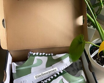 Sage Green Air Force 1 | Etsy
