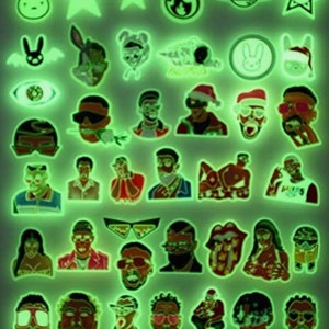 etsy bad bunny croc charms