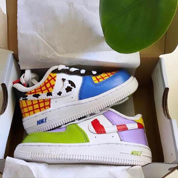Toy Story Themed AF1 Toddle Custom Nikes Disney Themed | Etsy Canada